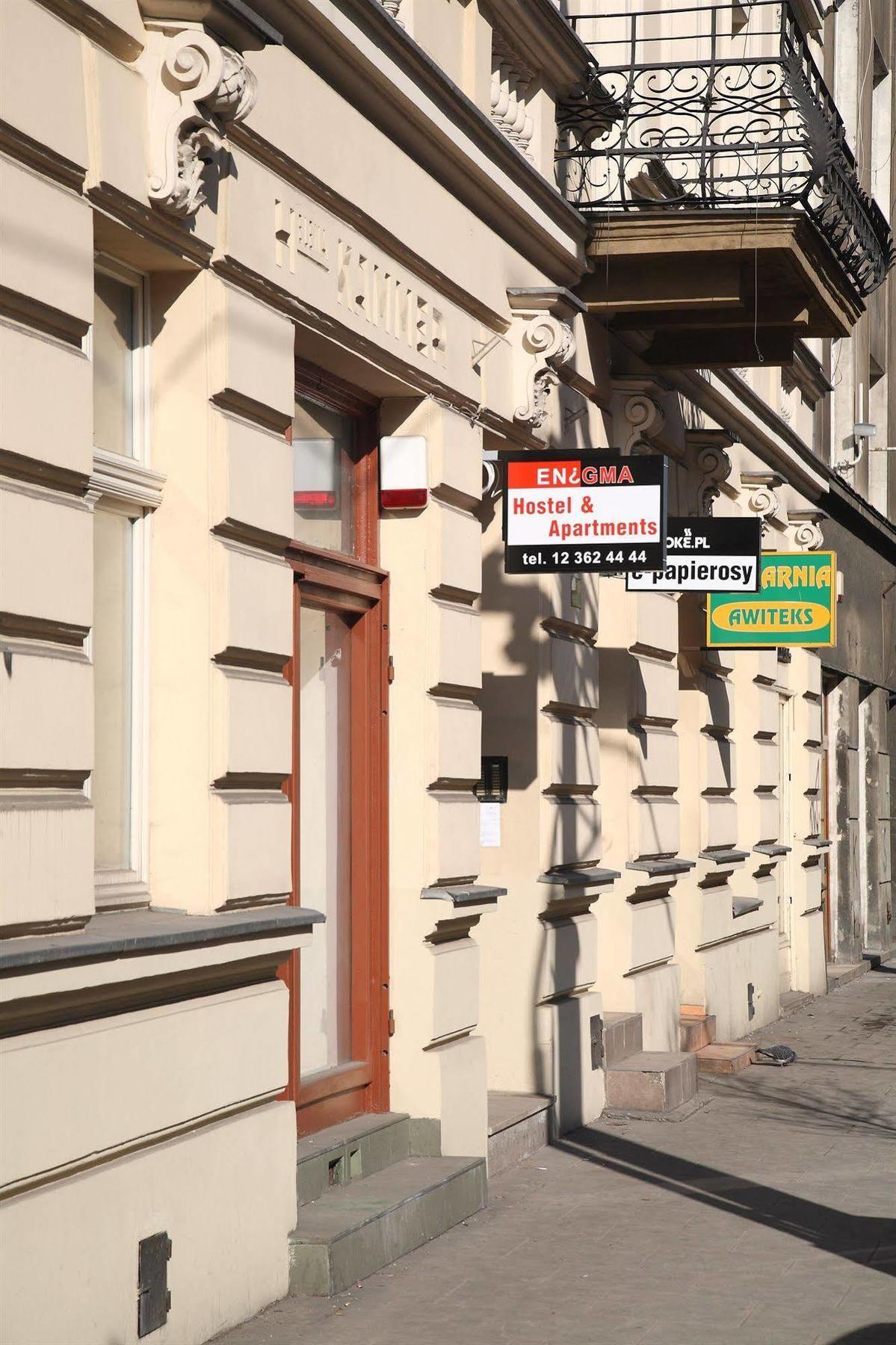 Enigma Hostel Kraków Eksteriør billede